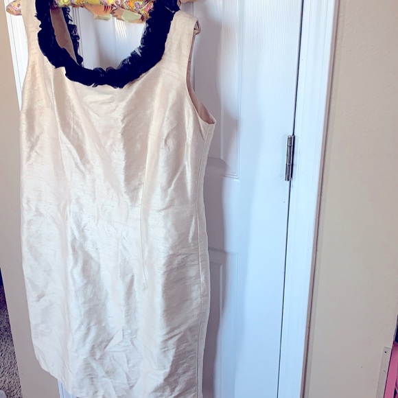 Karen Warren Silk Dress BEAUTIFUL sz 12 - Picture 1 of 10